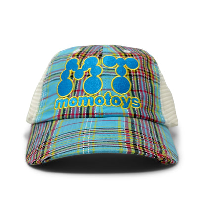 Momotoys - MT Hat - Blue Plaid