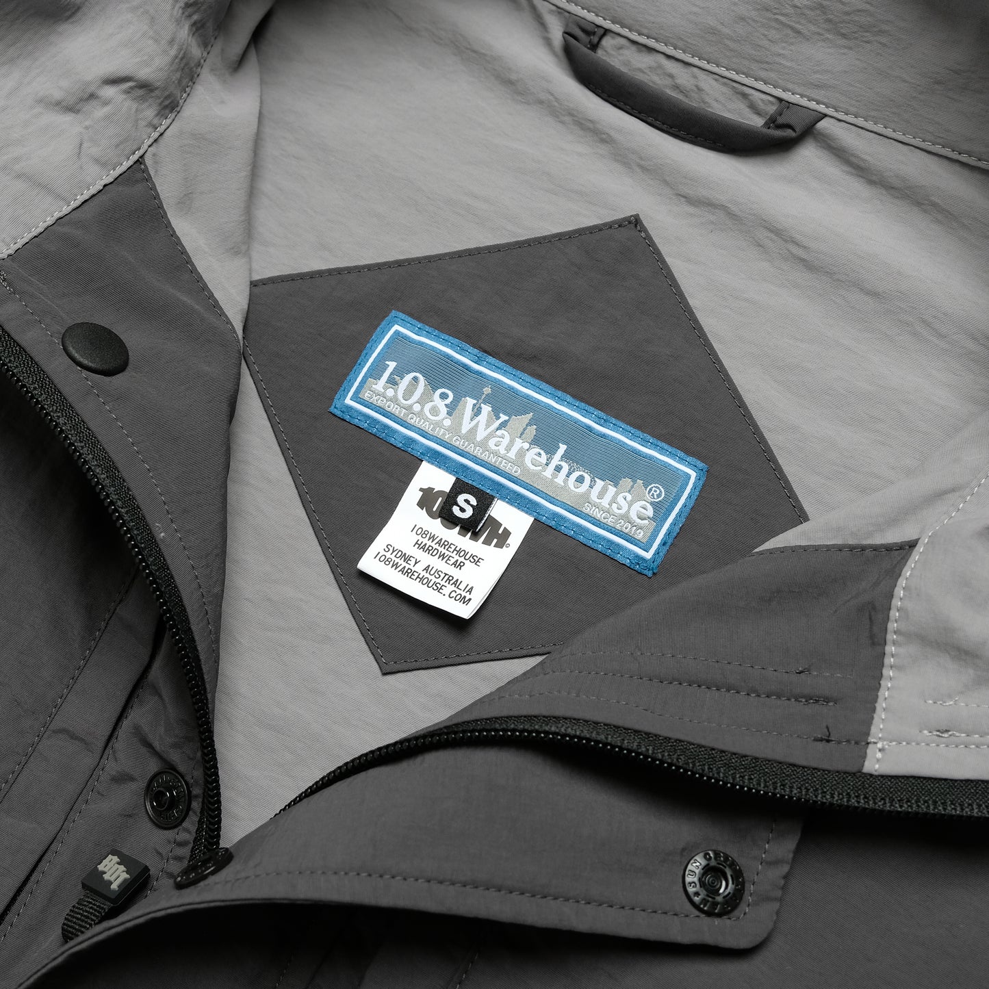 108WAREHOUSE - Utility Vest - Grey