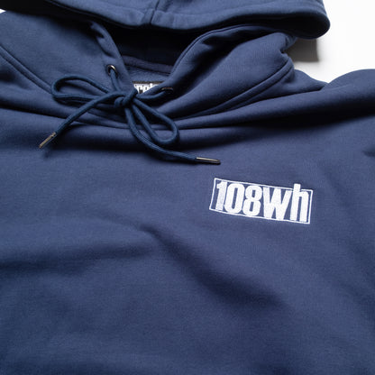 108WAREHOUSE - Chimney Hoodie - Steel Blue