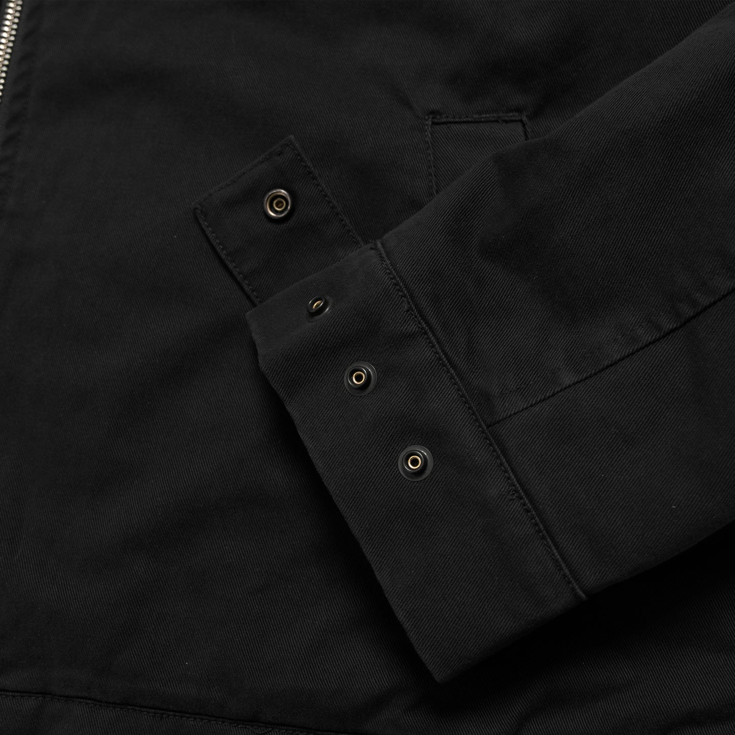 108WAREHOUSE - Work Jacket (Padded) - Washed Black