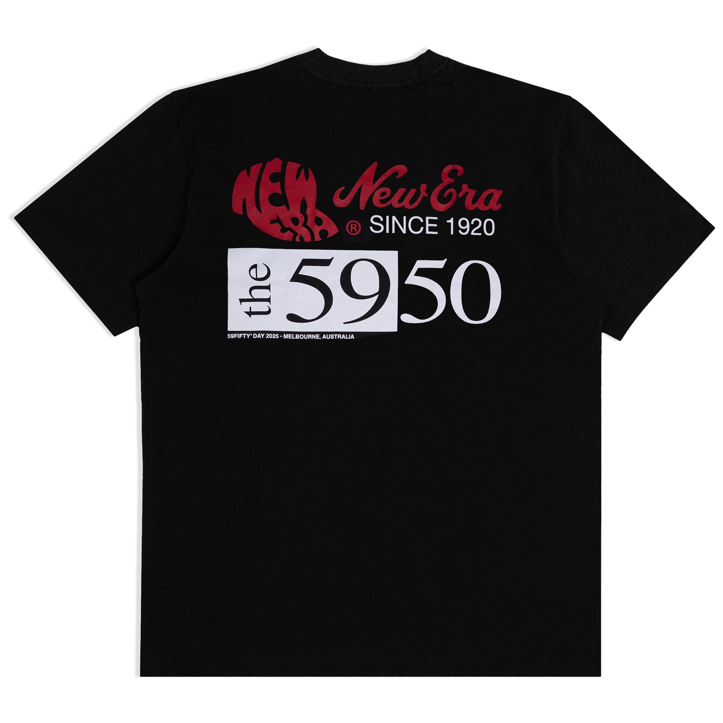New Era 59FIFTY Logo Tee - Black