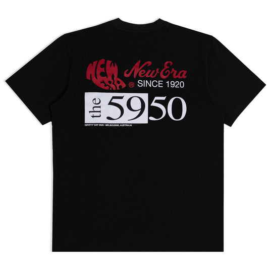 New Era 59FIFTY Logo Tee - Black