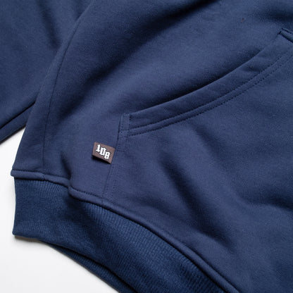 108WAREHOUSE - Chimney Hoodie - Steel Blue