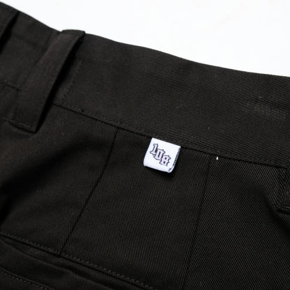 108WAREHOUSE - Relaxed Twill Trouser - Black