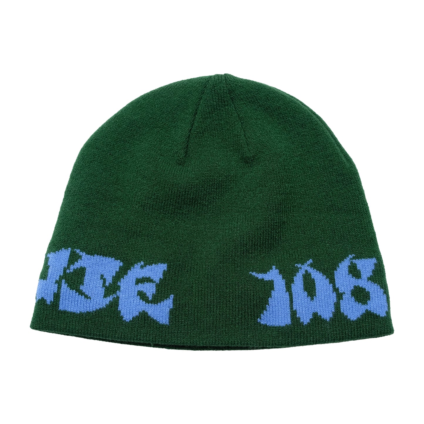 108WAREHOUSE - Skully Beanie “CG Logo” - Green