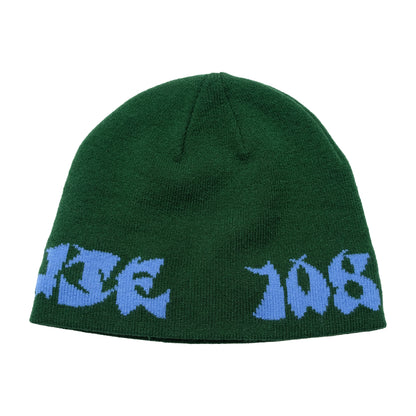 108WAREHOUSE - Skully Beanie “CG Logo” - Green