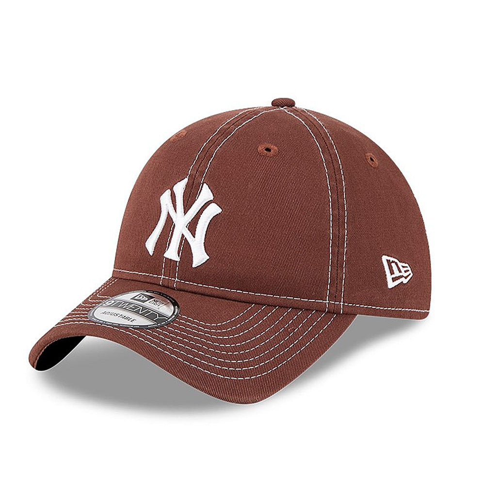 New Era - 9TWENTY NY Yankees Packable Cap - Chocolate Sauce
