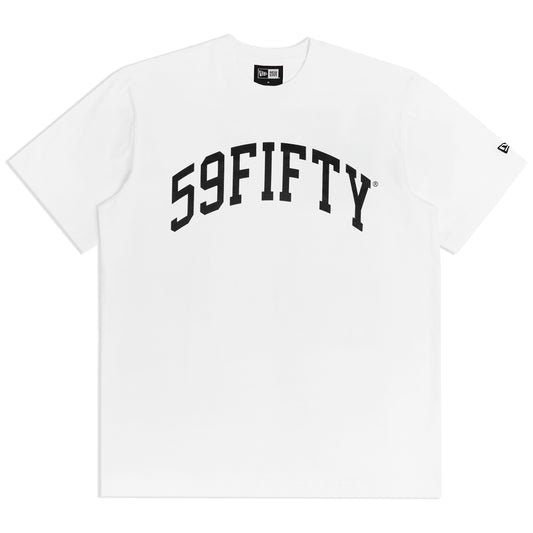 New Era 59FIFTY Logo Tee - White