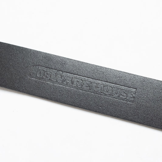 108WAREHOUSE Halftone Camo Leather Belt - Black