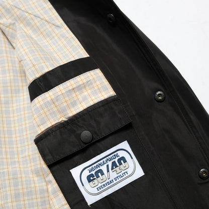 108WAREHOUSE - Coach Jacket - Black/Plaid