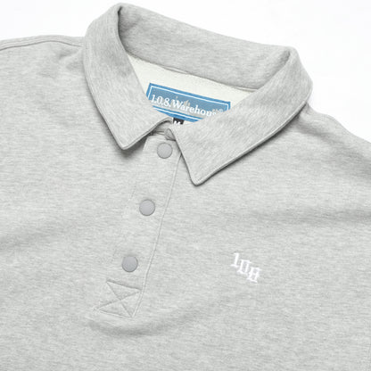 108WAREHOUSE - Rugby Pullover - Heather Grey