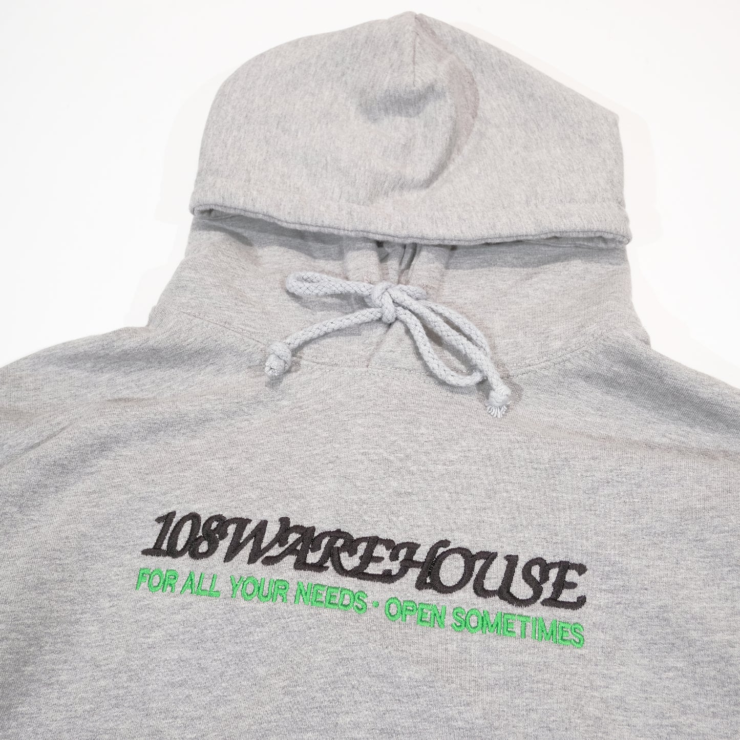 108Warehouse - Classic Hoodie - Grey