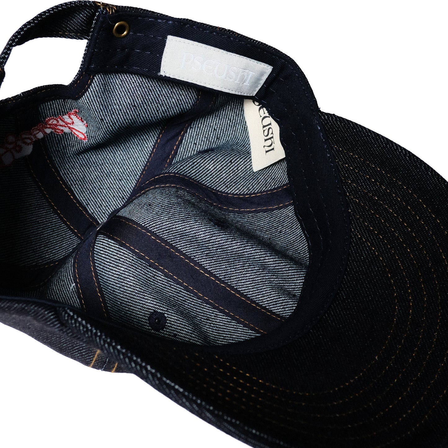 Pseushi - Raw Denim Cap - Indigo