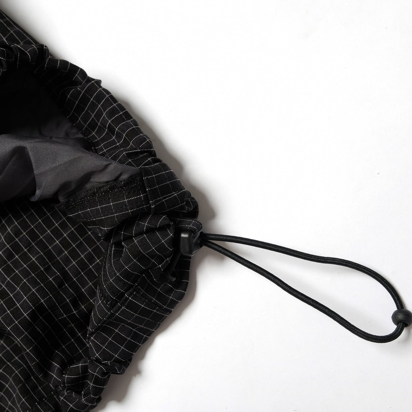 108WAREHOUSE - Zip Plaid Jacket - Black/Blue Checkered