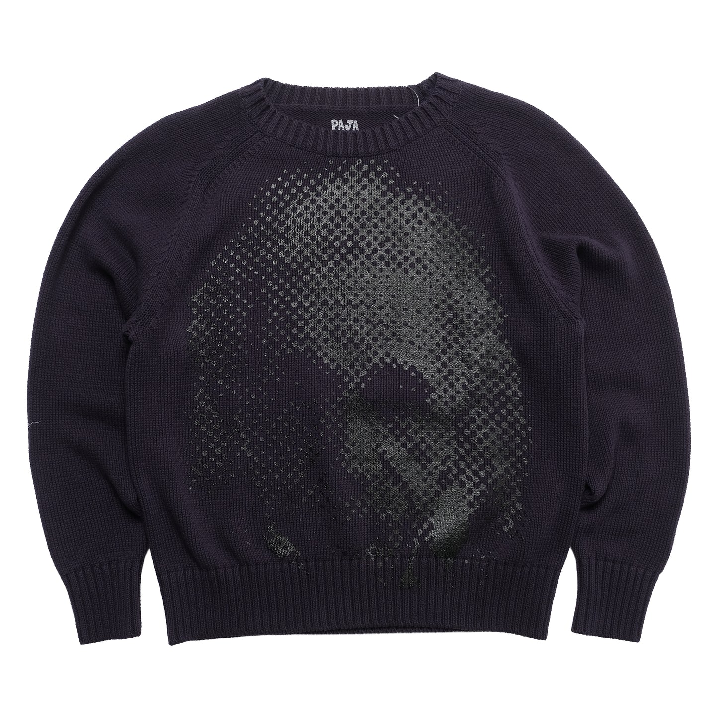Paja Studio - Albert cotton sweater - Navy