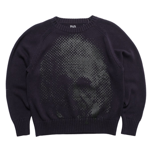 Paja Studio - Albert cotton sweater - Navy