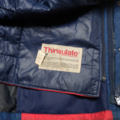 Montbell Red/Navy Jacket 2 in 1- 80s