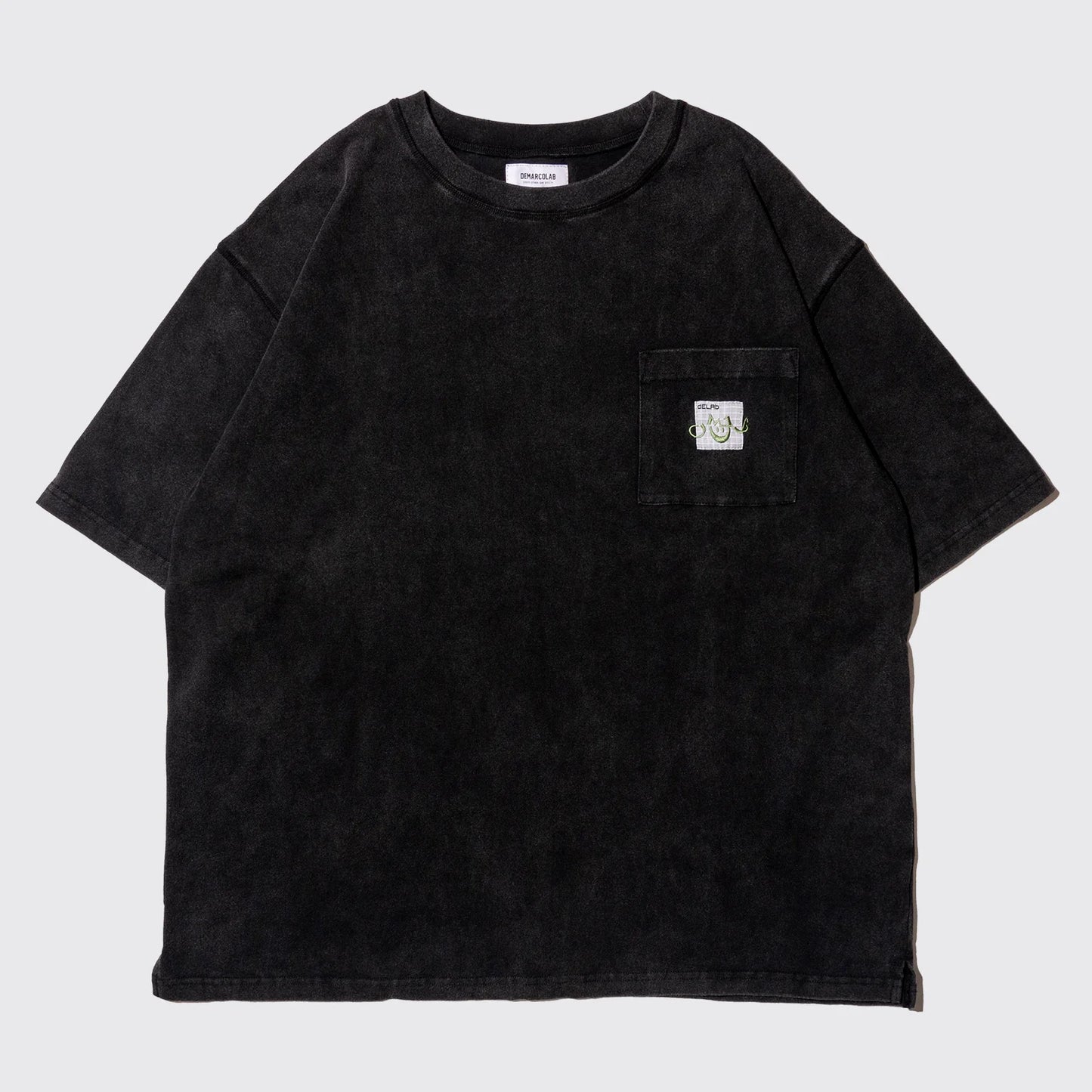 DeMarcoLab - AsCiid Wash Heavy PK Tee - Black