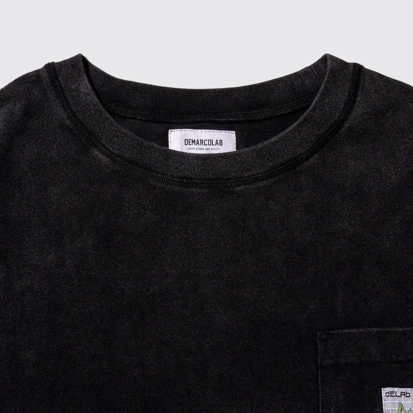 DeMarcoLab - AsCiid Wash Heavy PK Tee - Black