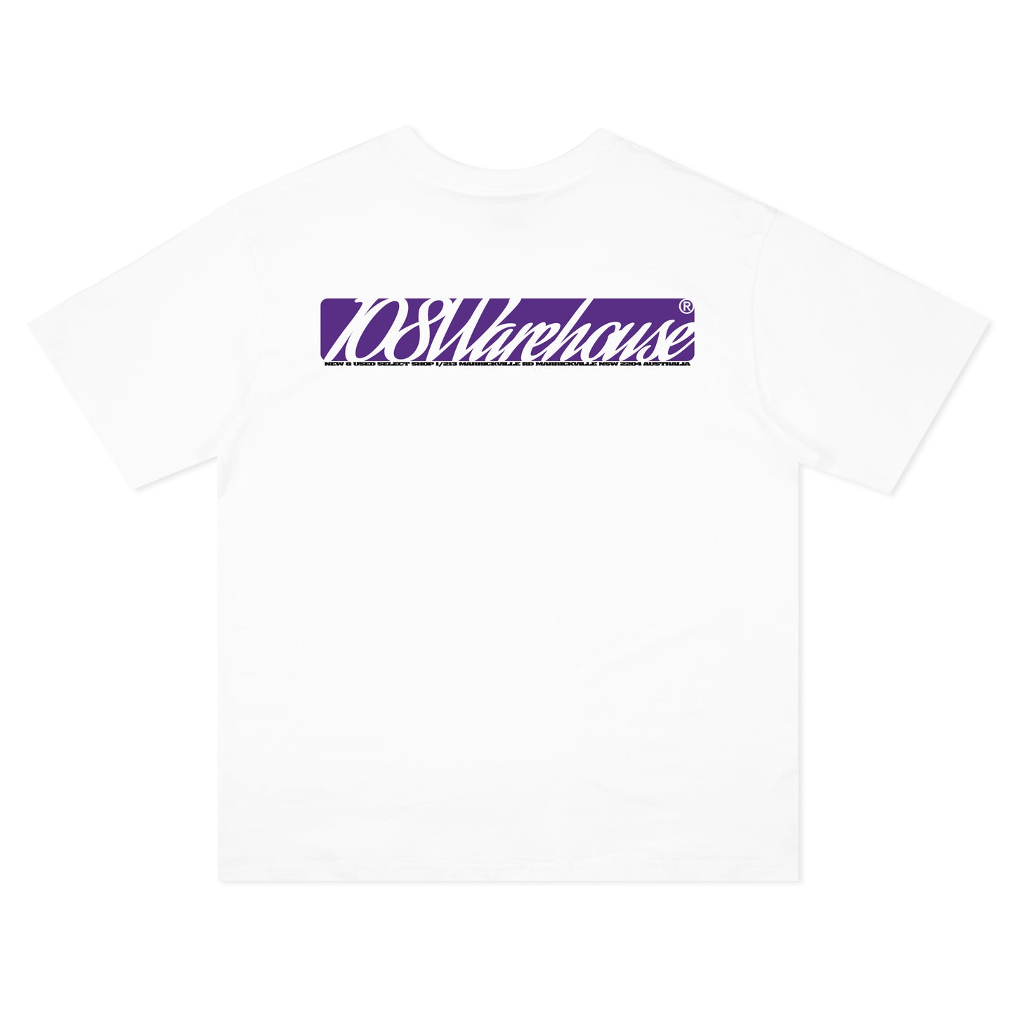 108WAREHOUSE - Bar T-Shirt - White