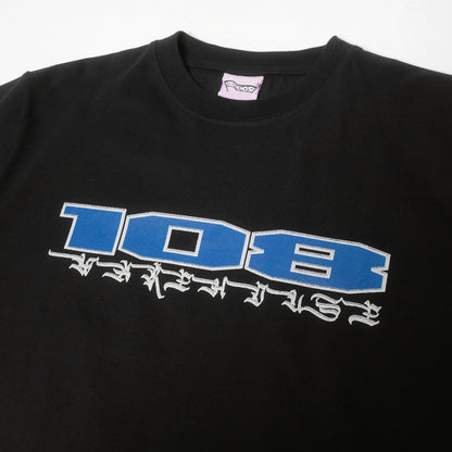 108WAREHOUSE - Border T-Shirt - Black