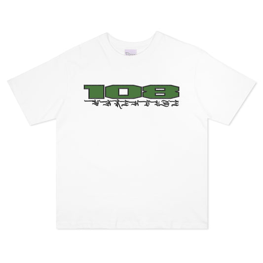 108WAREHOUSE - Border T-Shirt - White