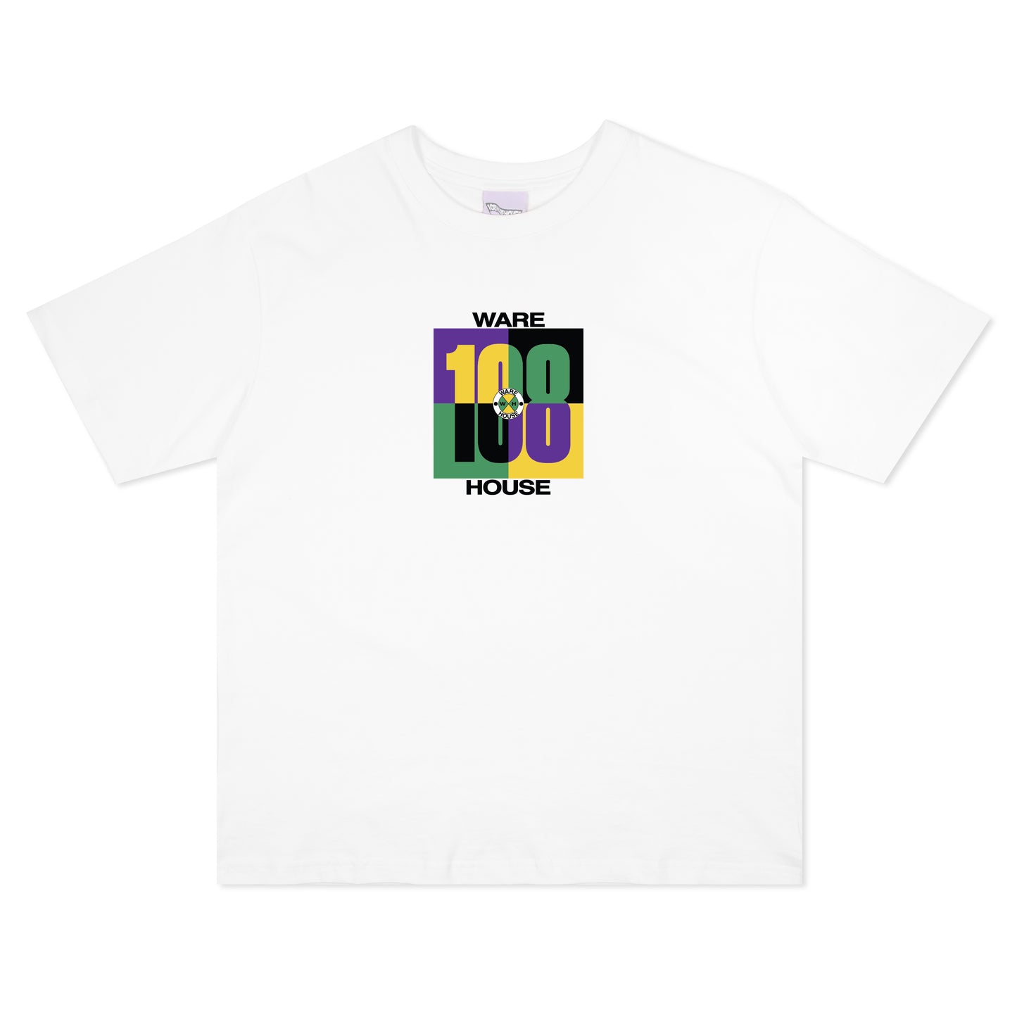 108WAREHOUSE - Cross T-Shirt - White