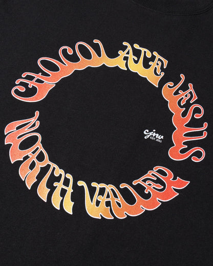 Chocolate Jesus - Circles LS - Black