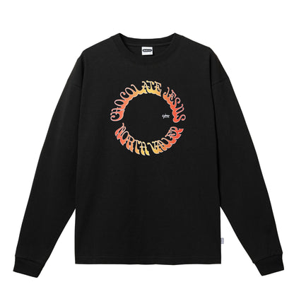 Chocolate Jesus - Circles LS - Black