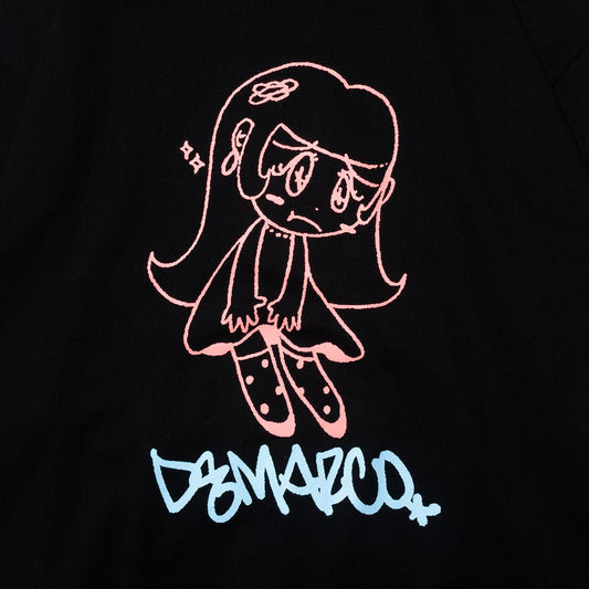 DeMarcoLab - Girl's Trouble Tee - Black