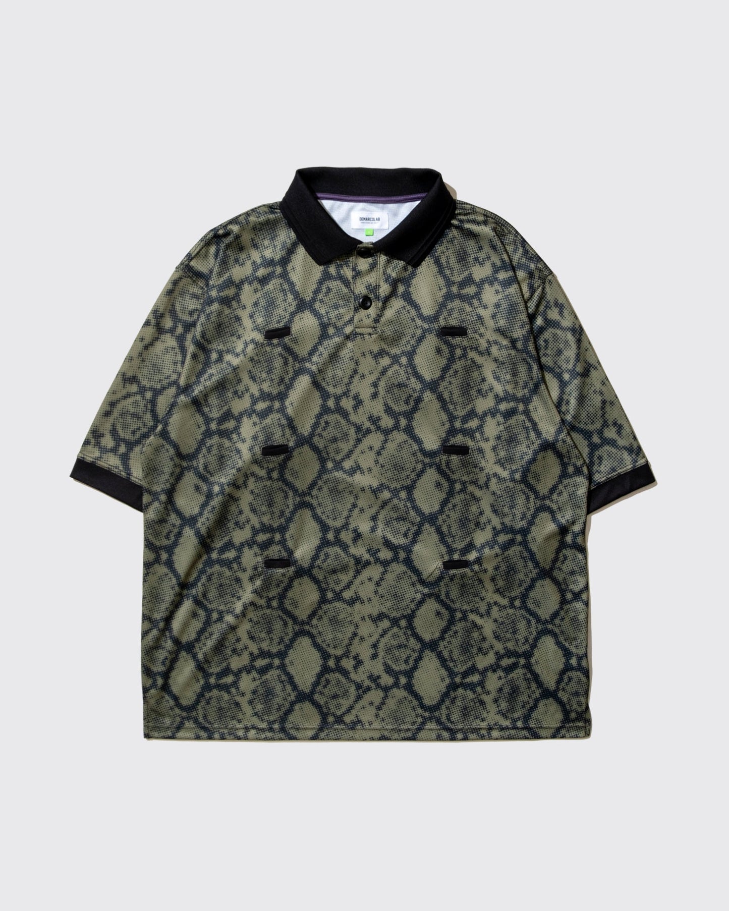 DeMarcoLab - Phyton Kun S/S Polo - Olive