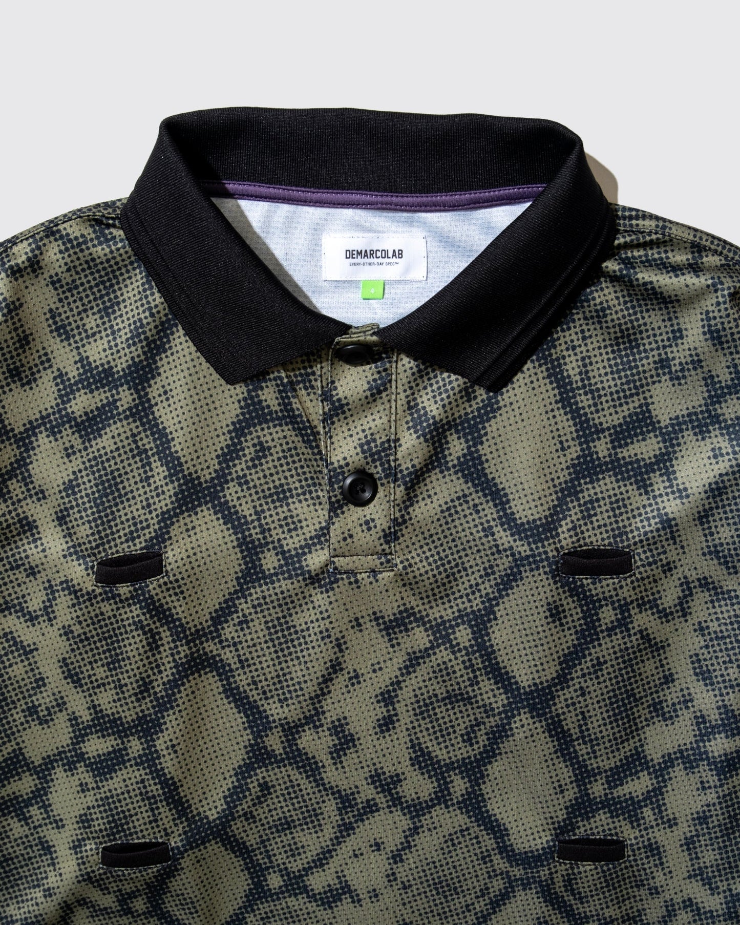 DeMarcoLab - Phyton Kun S/S Polo - Olive