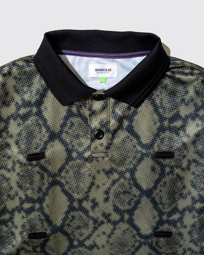 DeMarcoLab - Phyton Kun S/S Polo - Olive