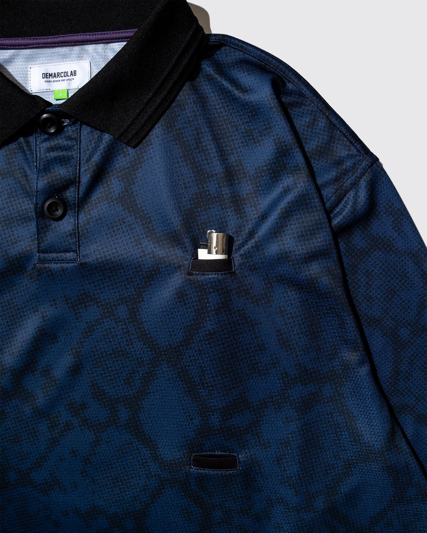 DeMarcoLab - Phyton Kun S/S Polo - Navy