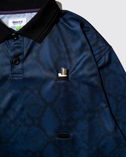 DeMarcoLab - Phyton Kun S/S Polo - Navy