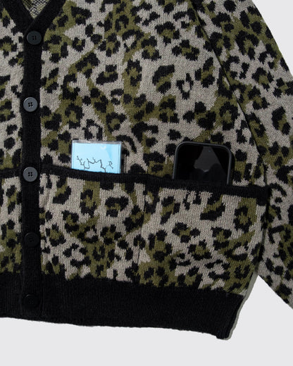 DeMarcoLab - Leo Mohair Cardigan - Sage