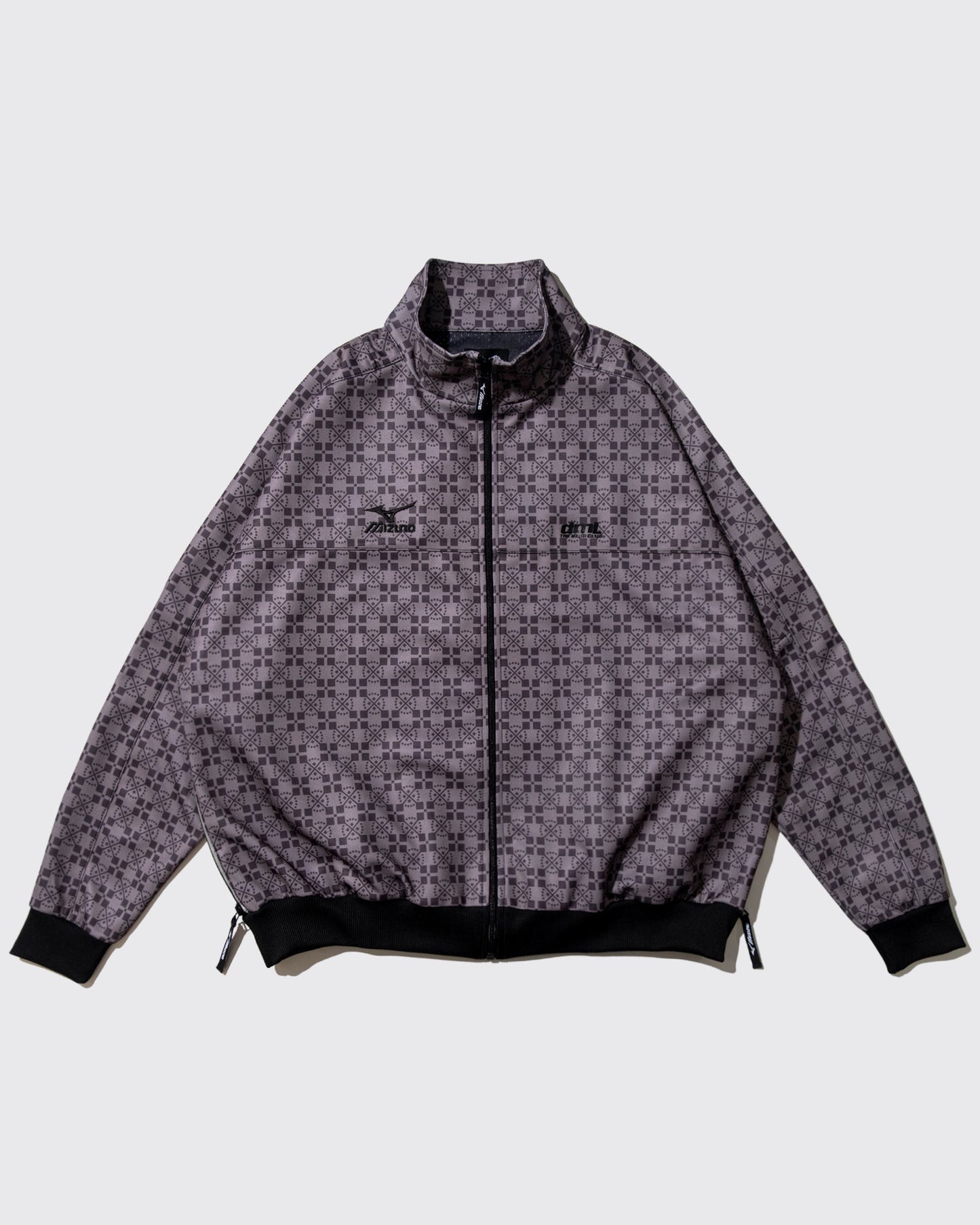 Demarcolab x Mizuno - Training Jacket - Brown Pattern