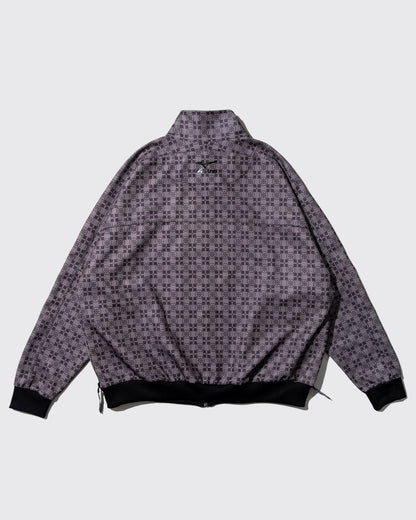 Demarcolab x Mizuno - Training Jacket - Brown Pattern