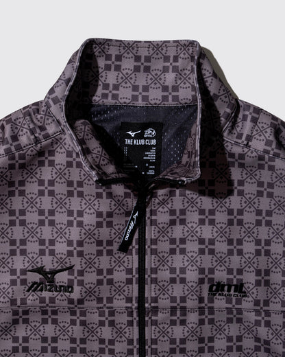 Demarcolab x Mizuno - Training Jacket - Brown Pattern
