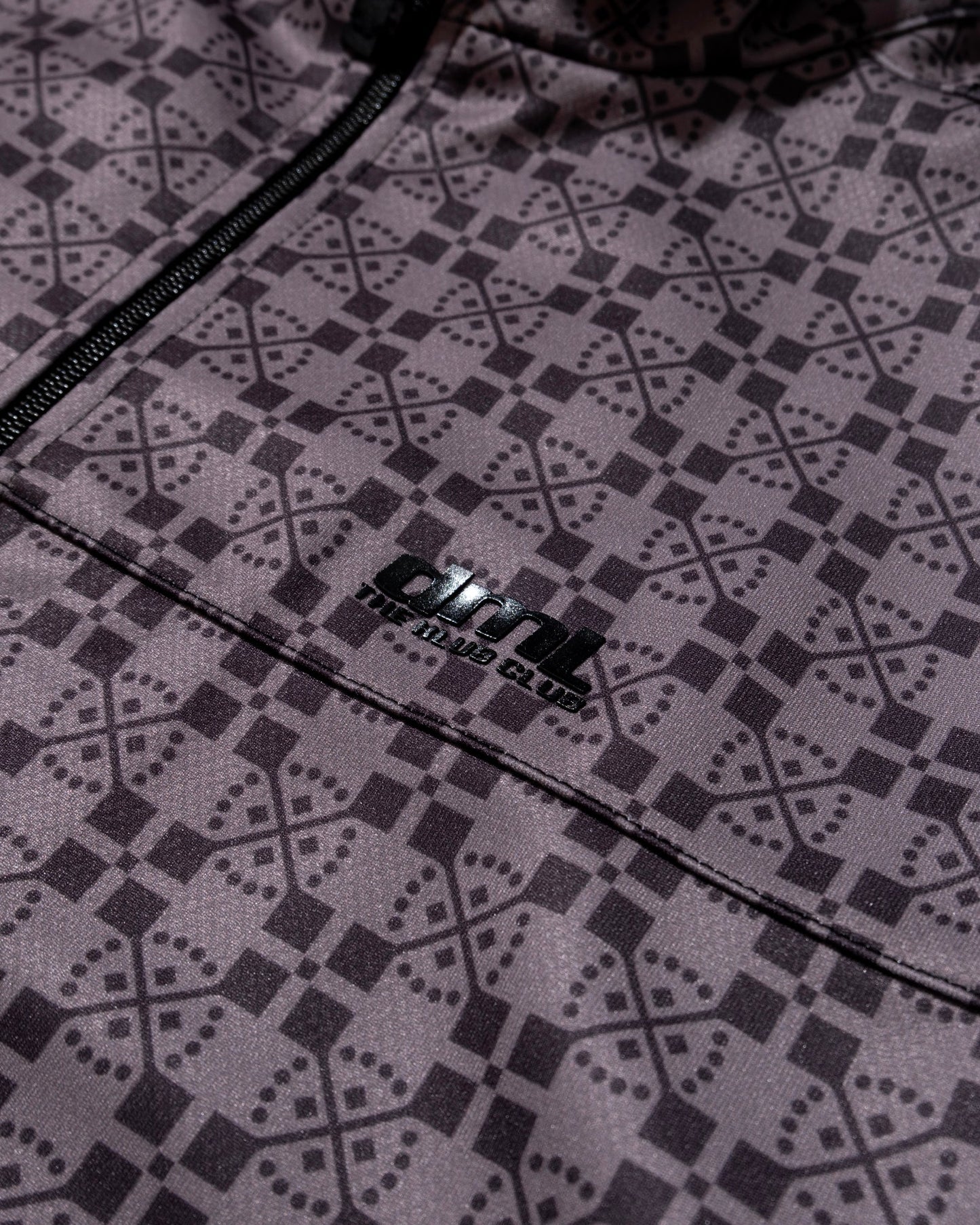 Demarcolab x Mizuno - Training Jacket - Brown Pattern