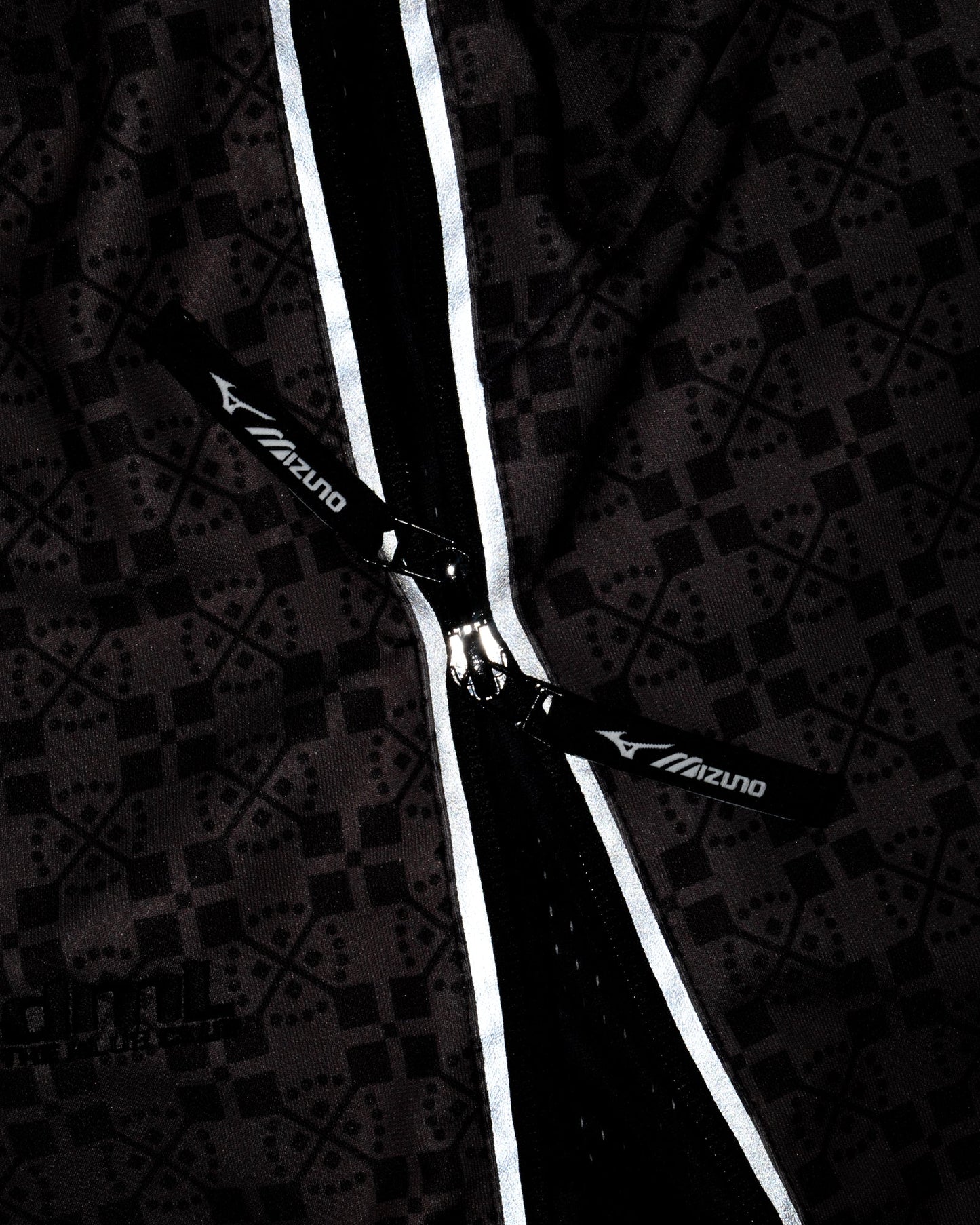 Demarcolab x Mizuno - Training Jacket - Brown Pattern