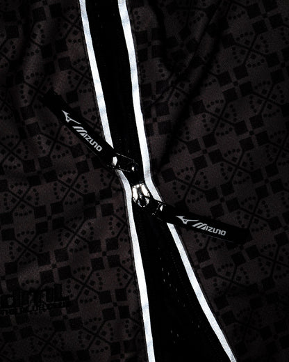 Demarcolab x Mizuno - Training Jacket - Brown Pattern