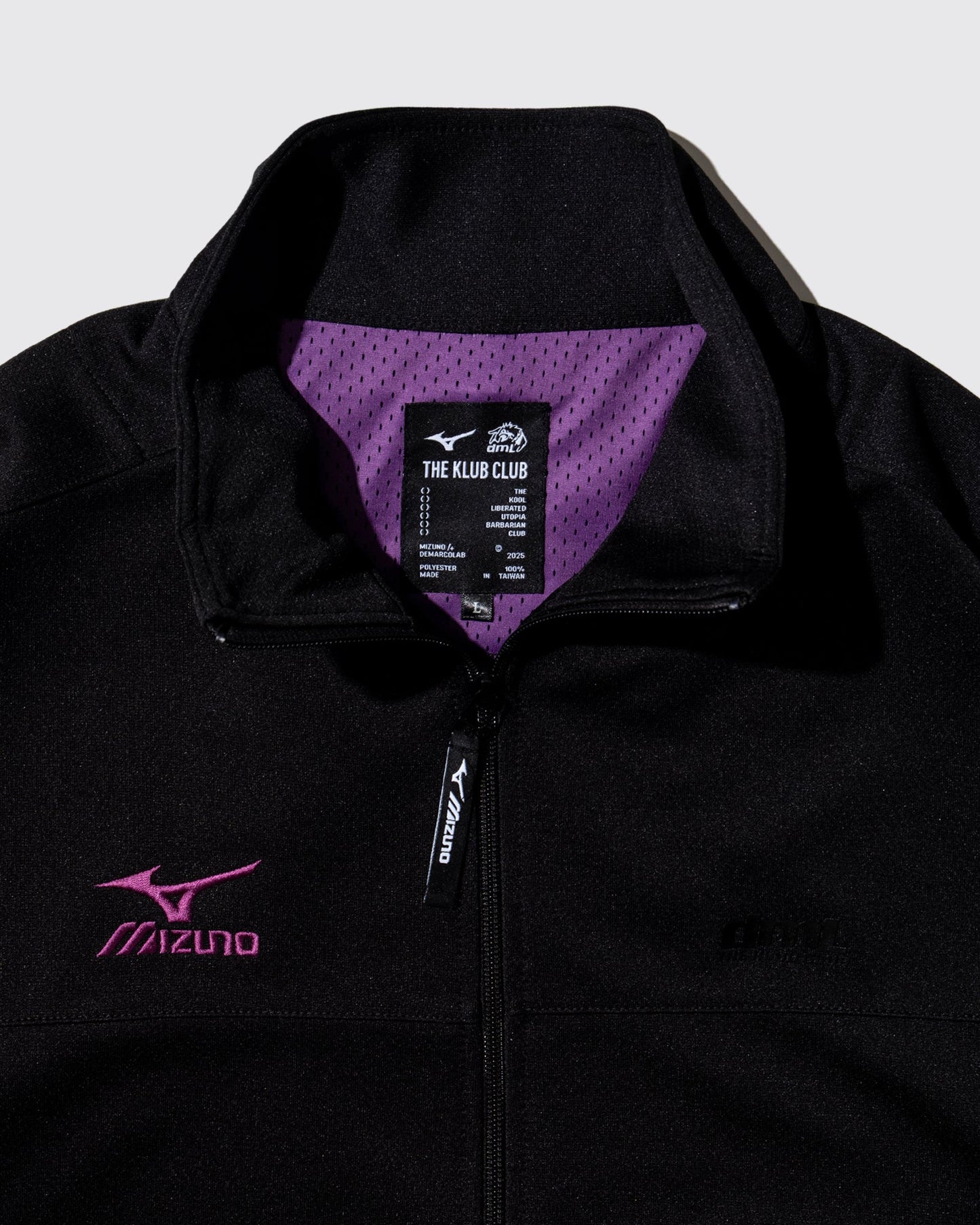 Demarcolab x Mizuno - Training Jacket - Black