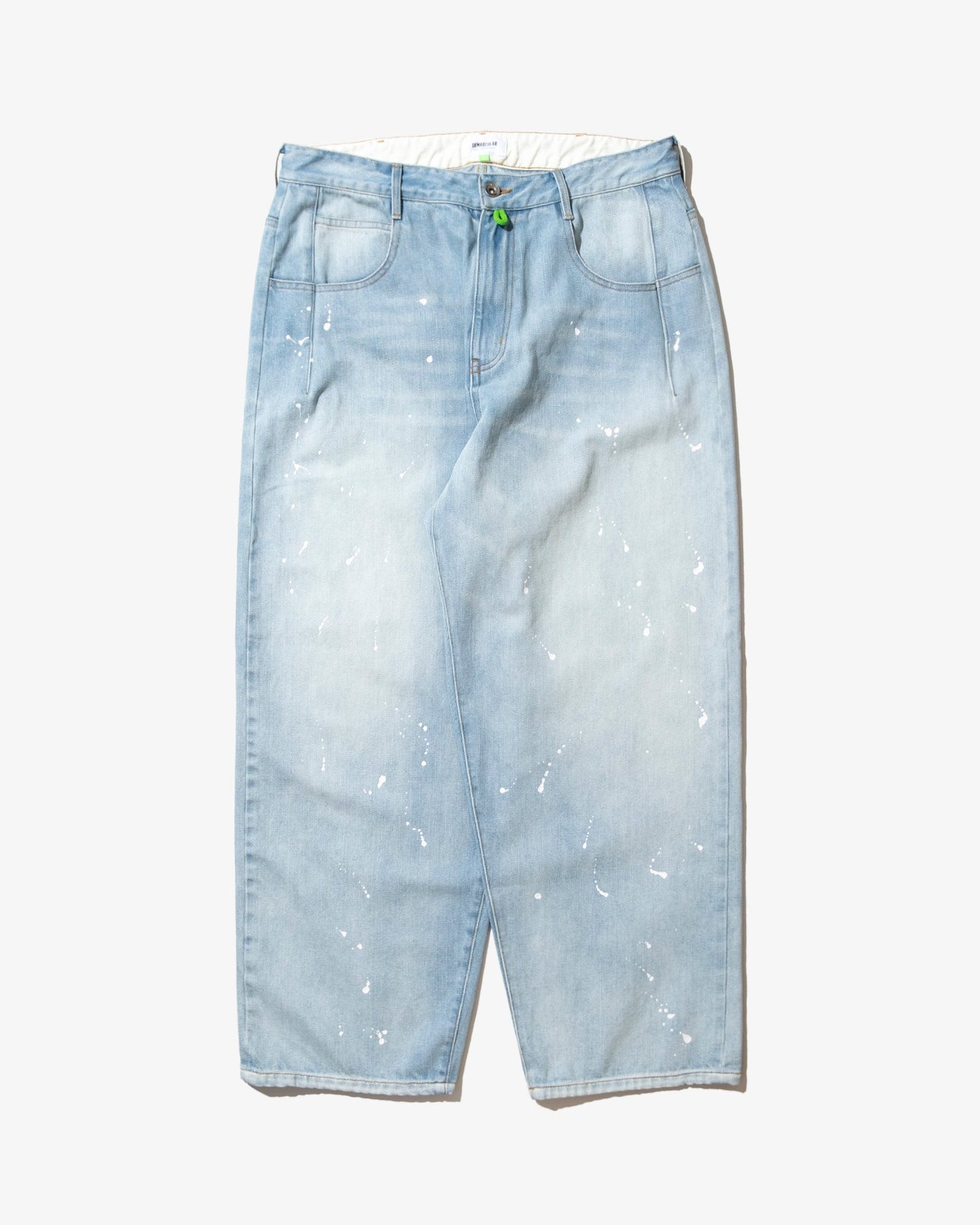 DeMarcoLab - Silver Dub 7P Messy Jeans - Washed Indigo