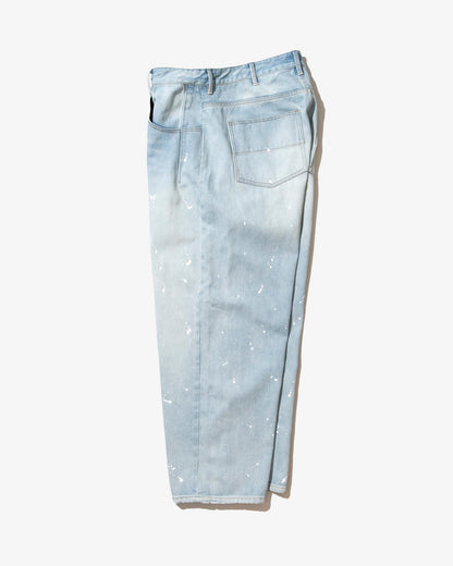DeMarcoLab - Silver Dub 7P Messy Jeans - Washed Indigo