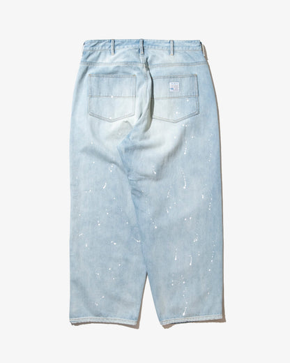DeMarcoLab - Silver Dub 7P Messy Jeans - Washed Indigo
