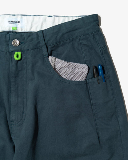 DeMarcoLab - Silver Dub 7P CT Jeans - Peacock