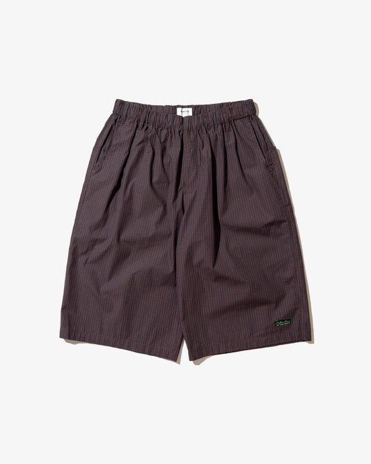 DeMarcoLab - Plaid Jumbo Shorts - Crimson