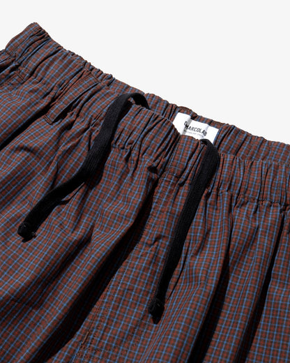 DeMarcoLab - Plaid Jumbo Shorts - Crimson