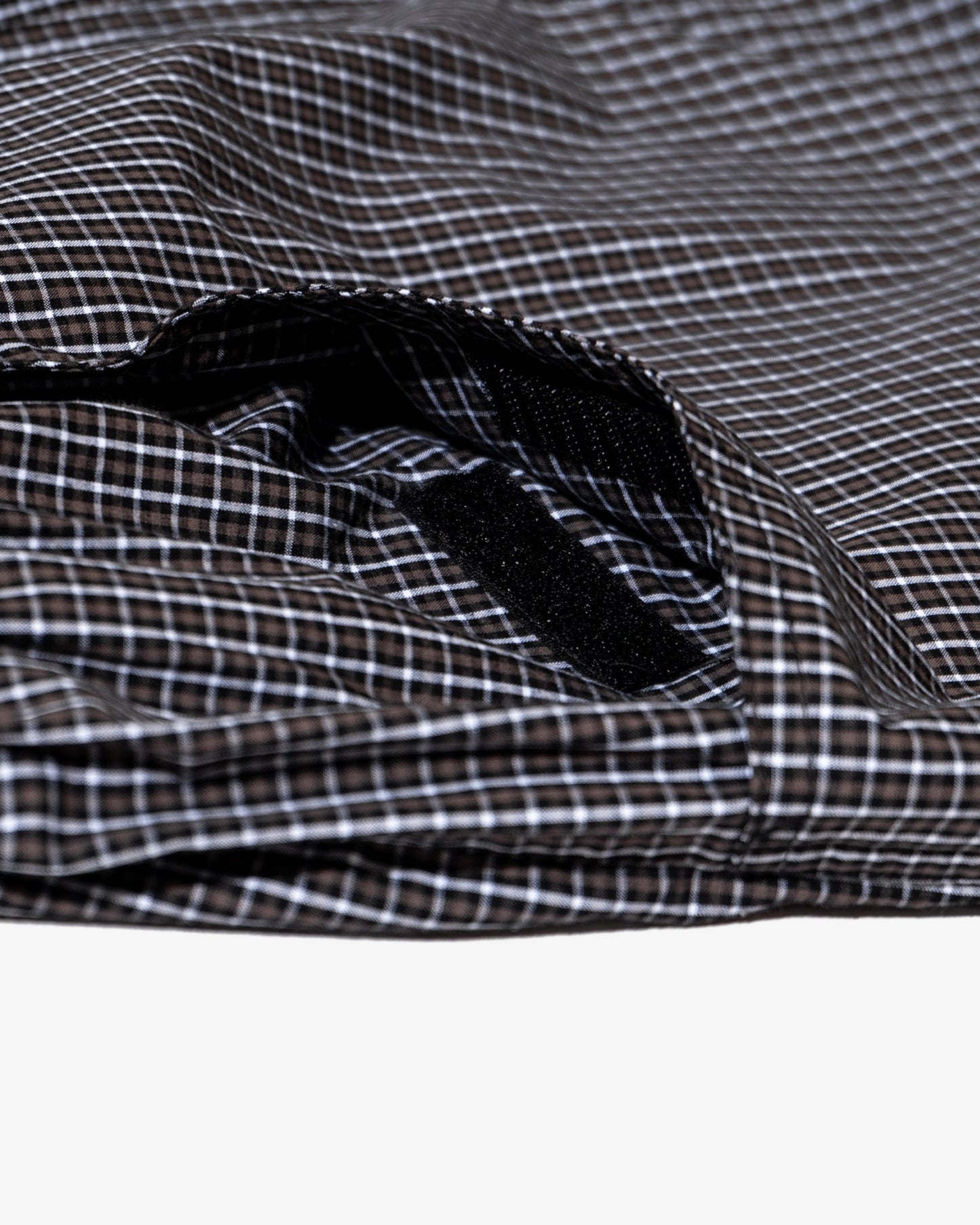 DeMarcoLab - Plaid Jumbo Shorts - Black